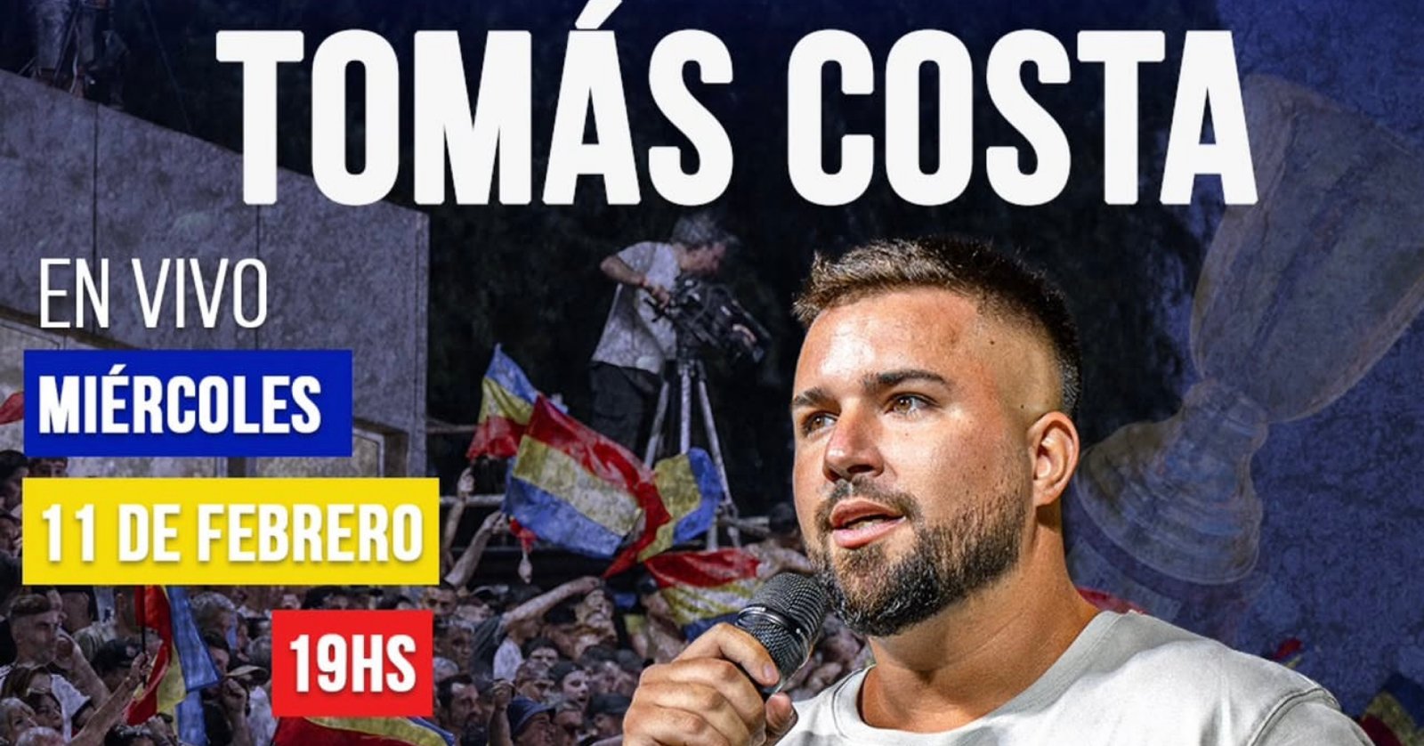  TOMÁS COSTA | PRESIDENTE DE COLEGIALES en COLE PLAY | PRIMER PROGRAMA DEL AÑO