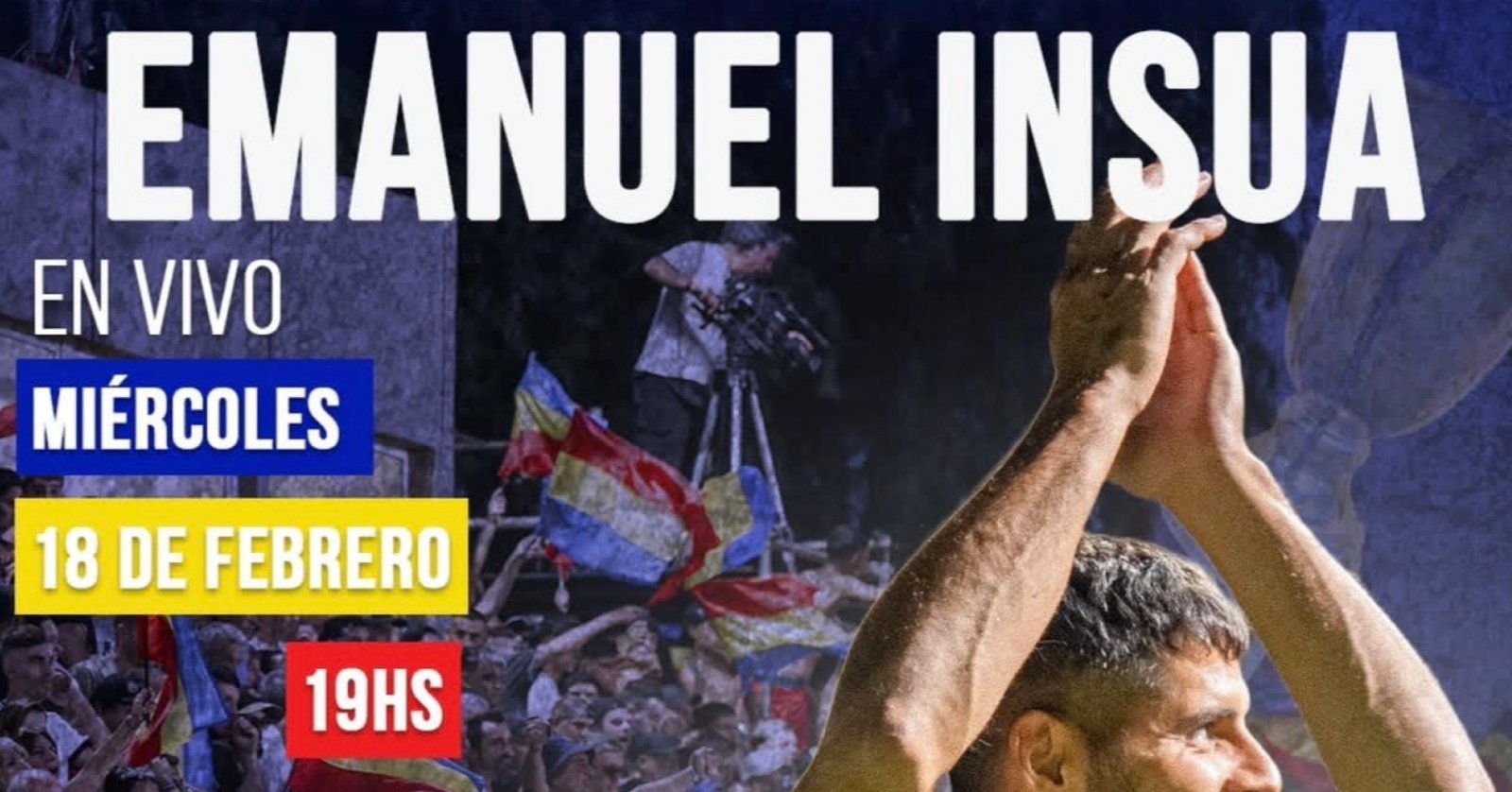 EMAMUEL INSÚA | REFUERZO del TRICOLOR en COLE PLAY |