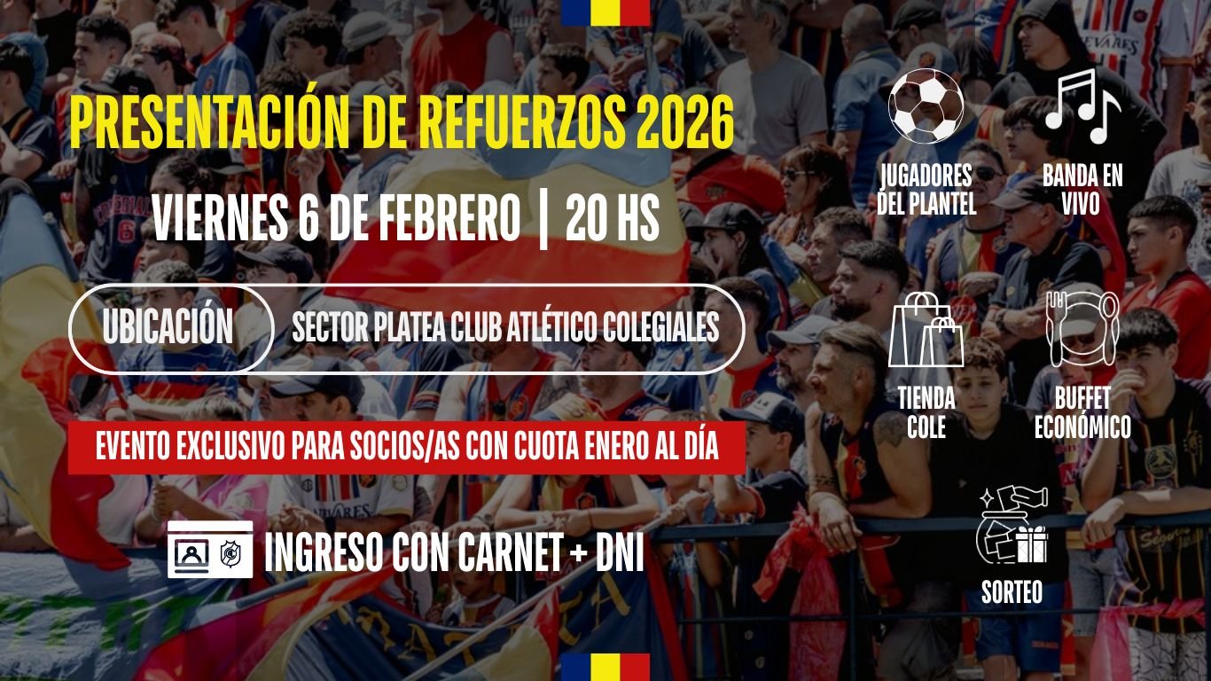 Evento presentación refuerzos 2026