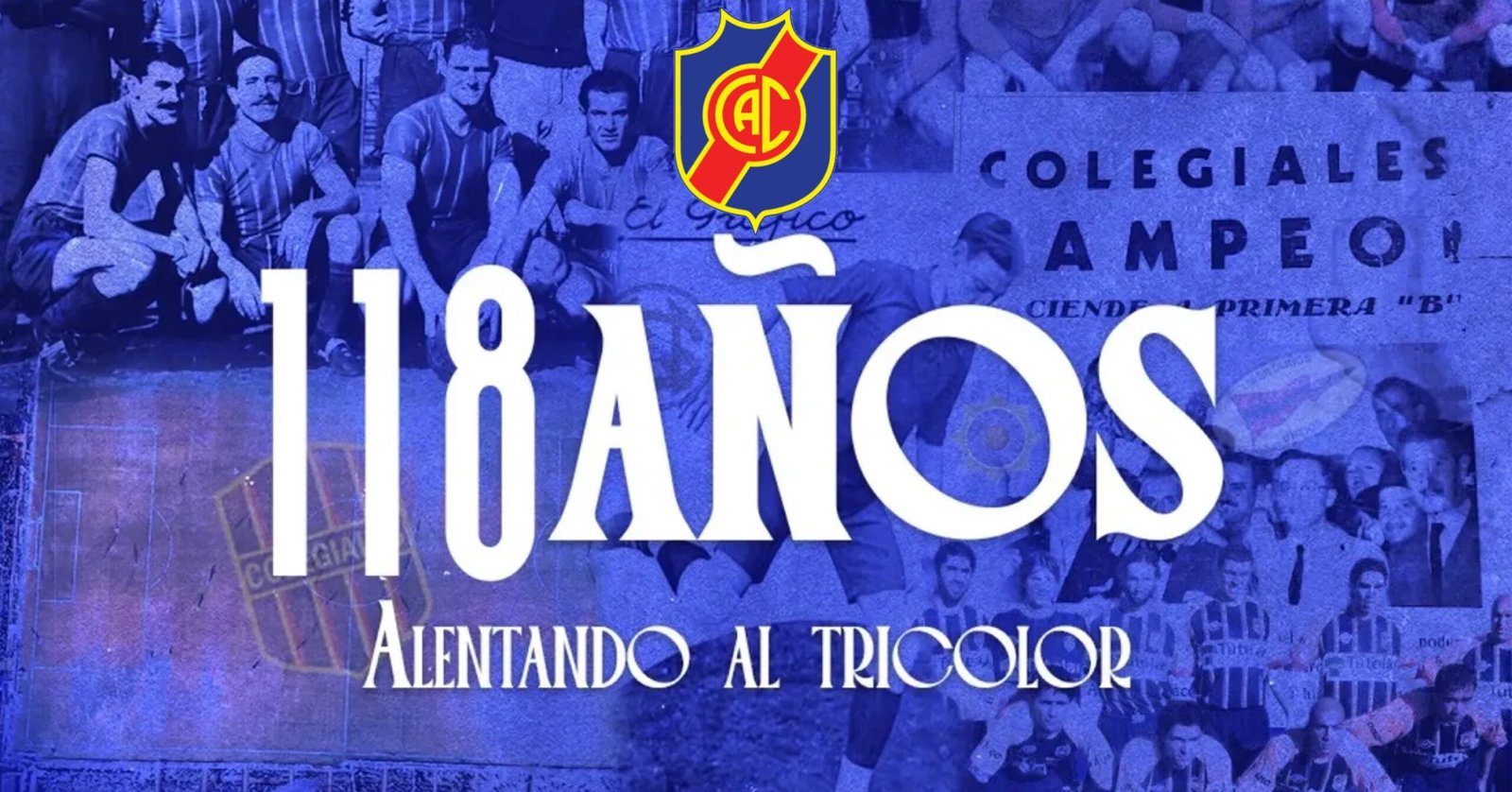 118 años alentando al tricolor